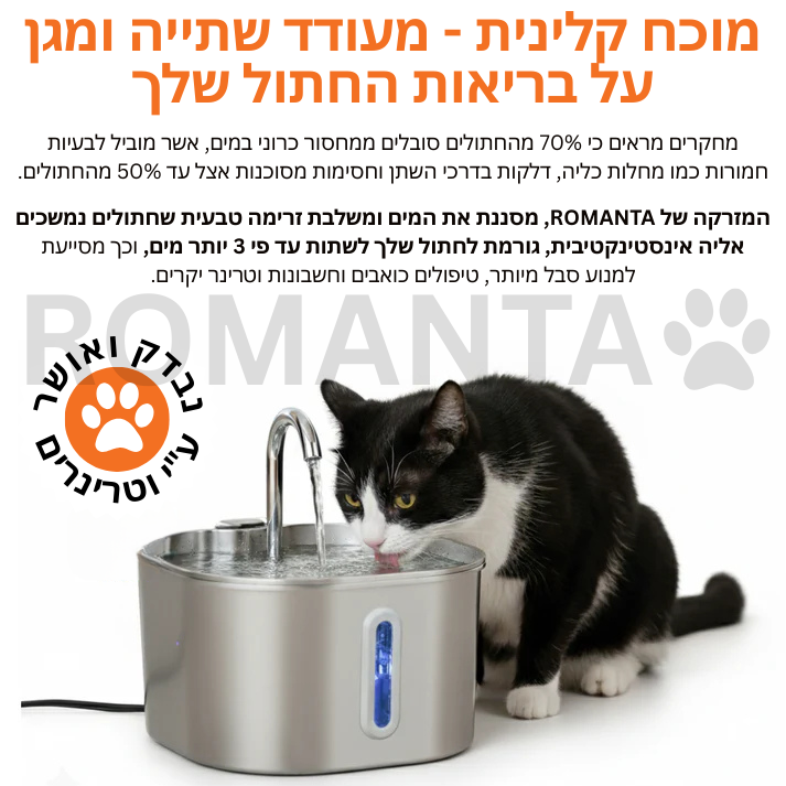 המזרקה של ROMANTA™