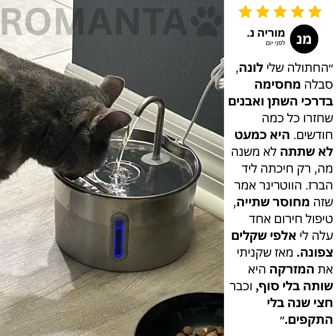 מזרקת המים המהפכנית - WATER+