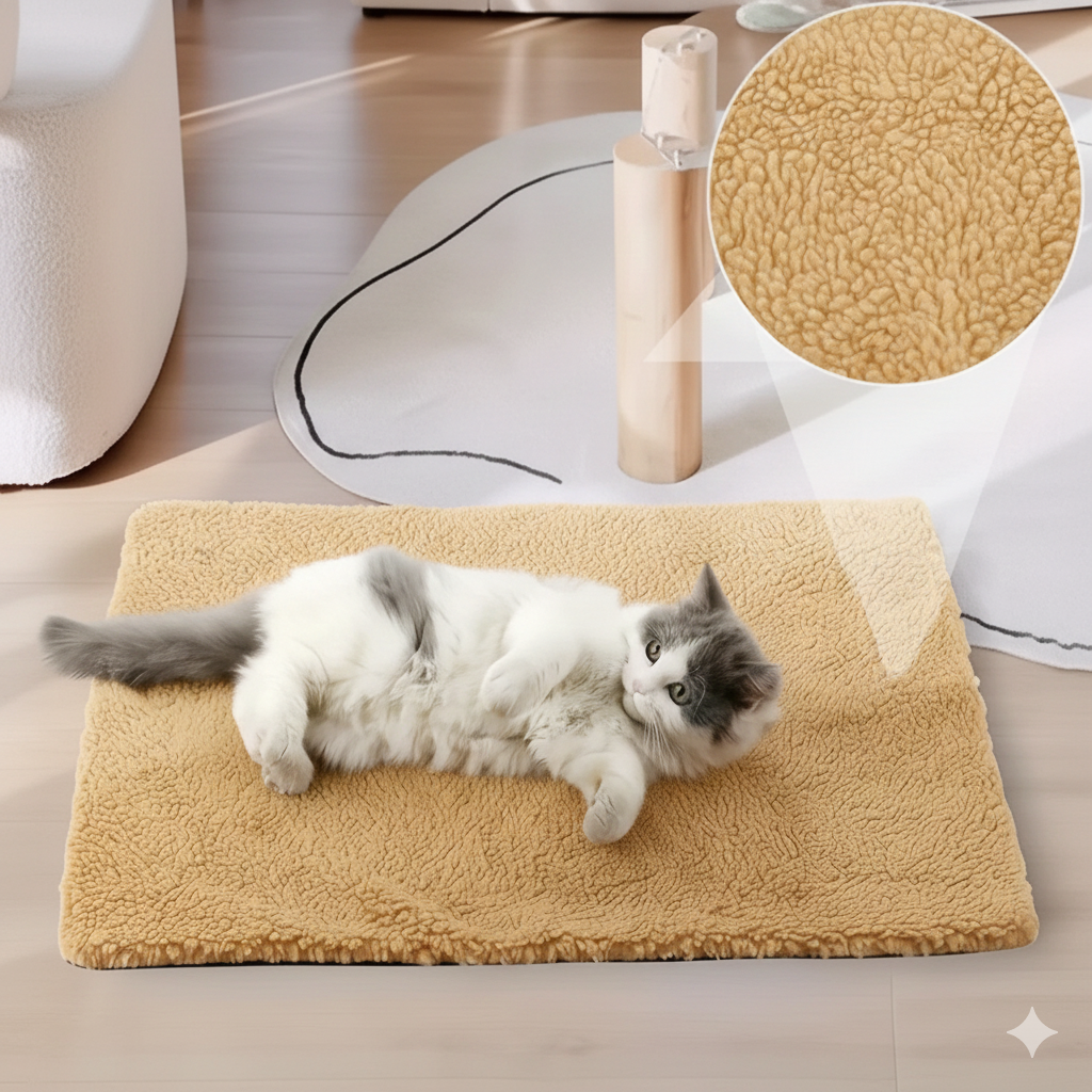 שטיח מחמם ומרגיע חתולים🐾