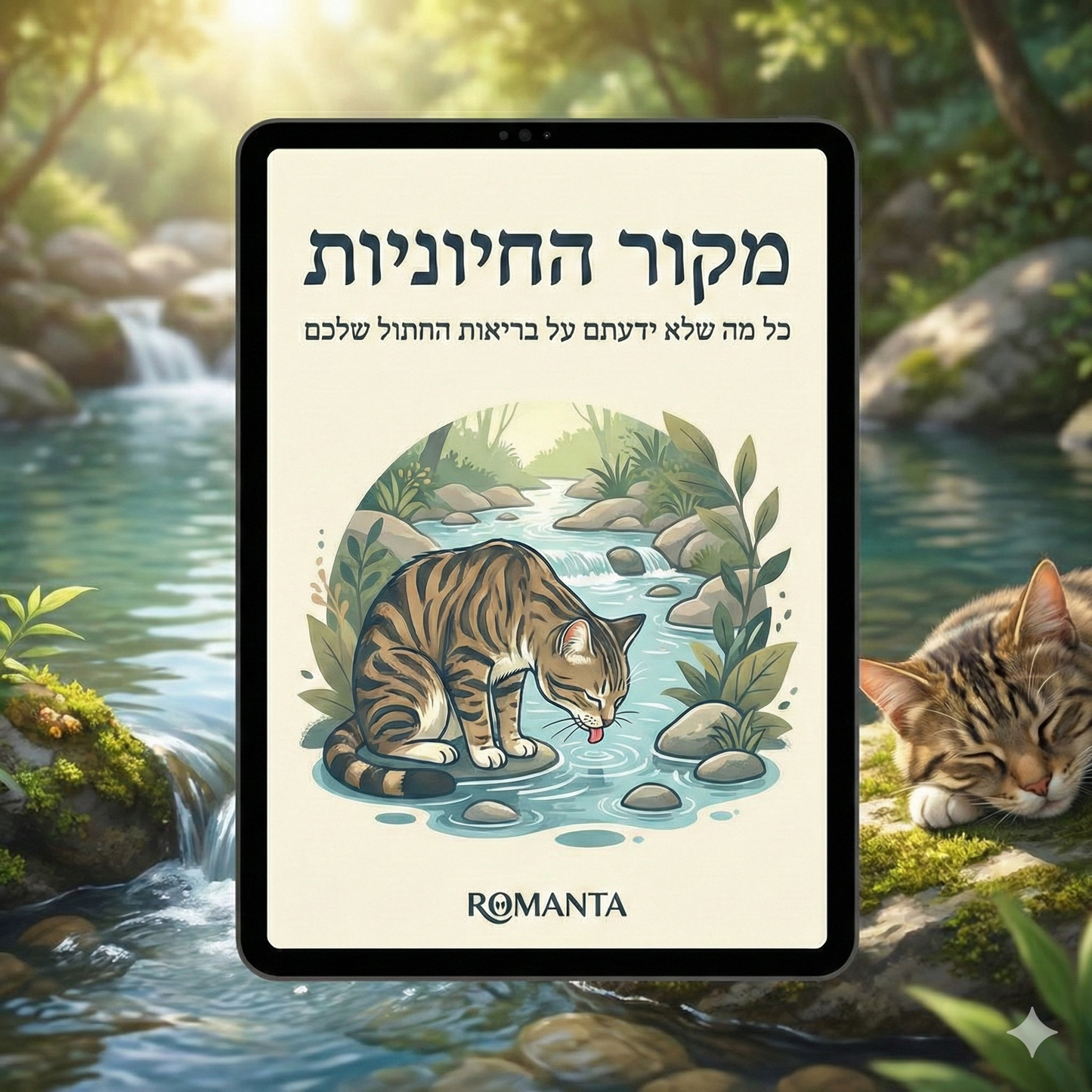 מקור החיוניות: כל מה שלא ידעתם על בריאות החתול שלכם