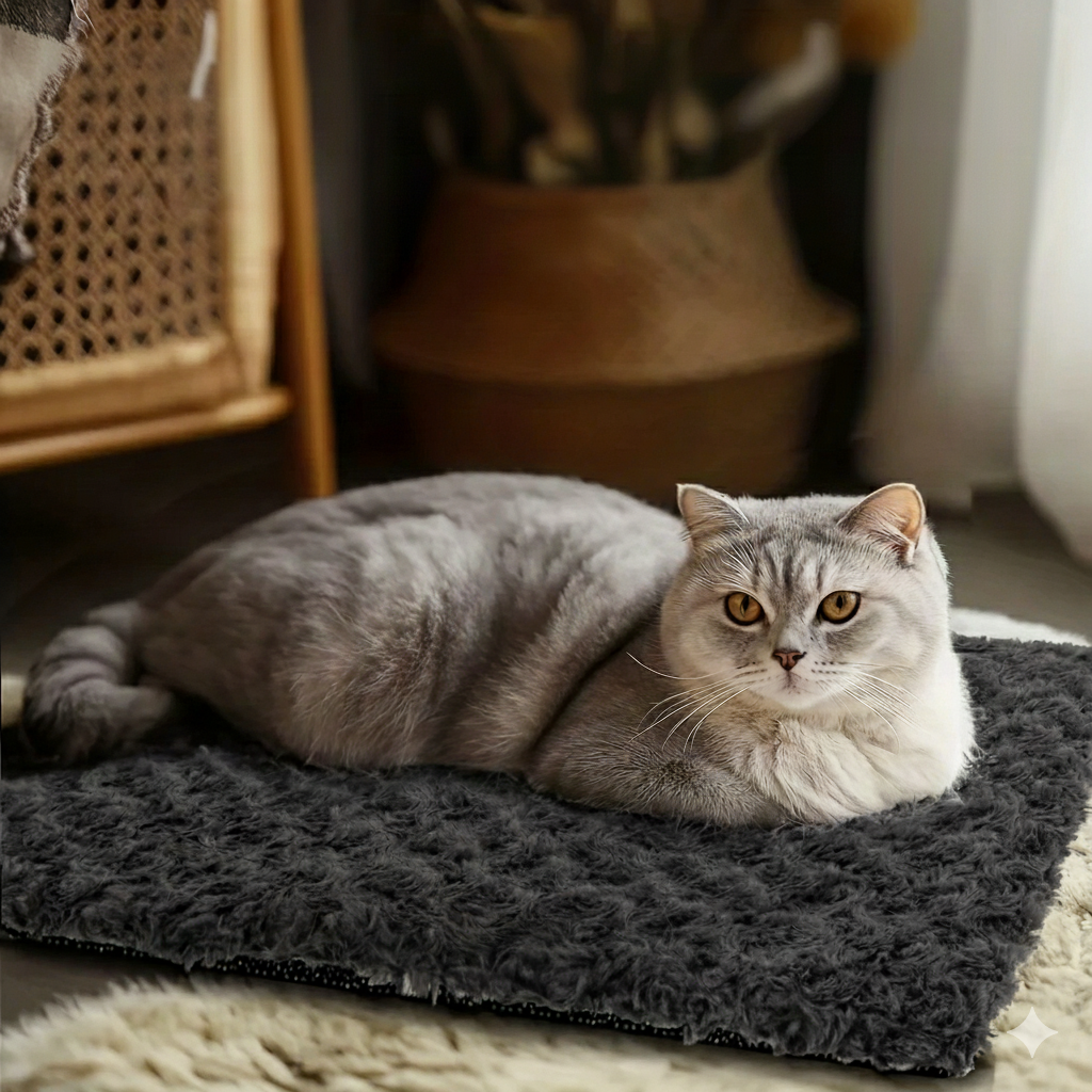 שטיח מחמם ומרגיע חתולים🐾