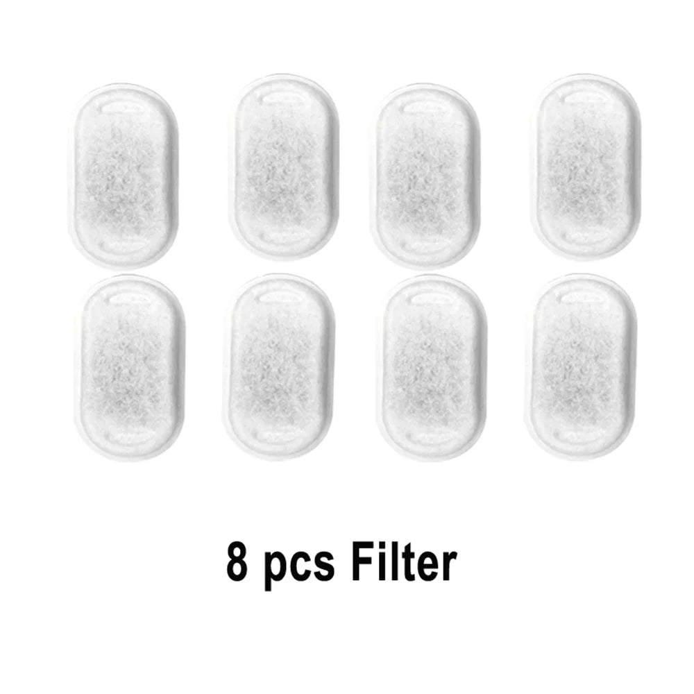 ZYFeeder 2.2L Automatic Cat Water Fountain Square Stainless Steel Pet Water Feeder Dog Water Fountain with window（No 5V 1A Plug）